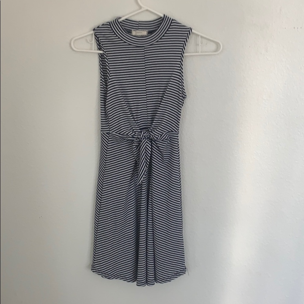 Soprano Navy and White striped dress